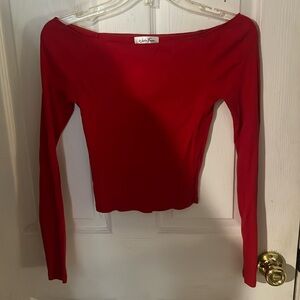 Off the shoulder top